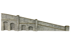 Metcalfe PN149 Tapered Retaining Walls Stone Style N Scale