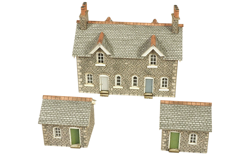 Metcalfe PN155 Worker's Cottages N Scale