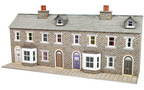 Metcalfe PN175 Low Relief Terraced House Fronts Stone N Scale