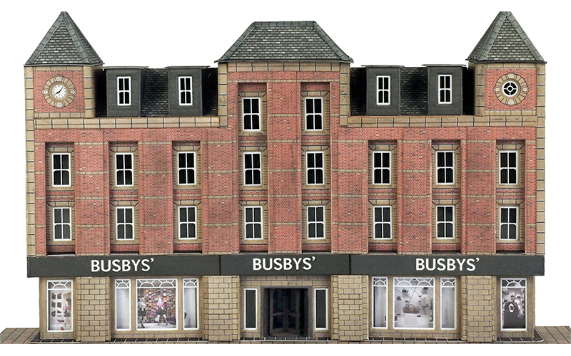 Metcalfe PN179 Low Relief Department Store N Scale