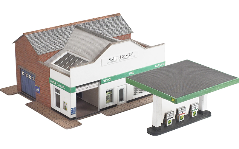 Metcalfe PN181 Service Station N Scale