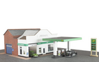 Metcalfe PN181 Service Station N Scale