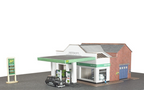 Metcalfe PN181 Service Station N Scale