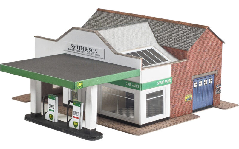 Metcalfe PN181 Service Station N Scale