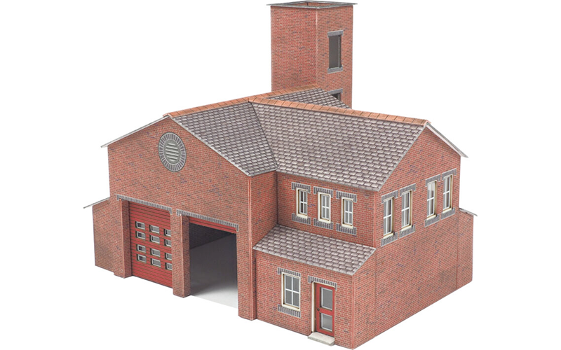 Metcalfe PN189 Fire Station N Scale