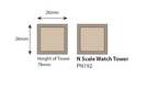 Metcalfe PN192 Watch Towers N Scale