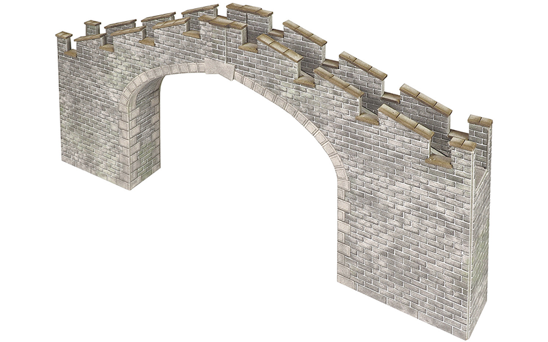 Metcalfe PN196 Castle Wall Bridge N Scale