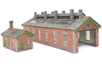 Metcalfe PN913 Red Brick Engine Shed N Scale
