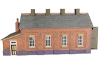 Metcalfe PN931 Engine Shed Single Track Red Brick N Scale