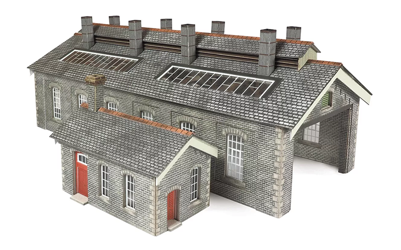 Metcalfe PN937 Settle/Carlisle Double Track Engine Shed N Scale
