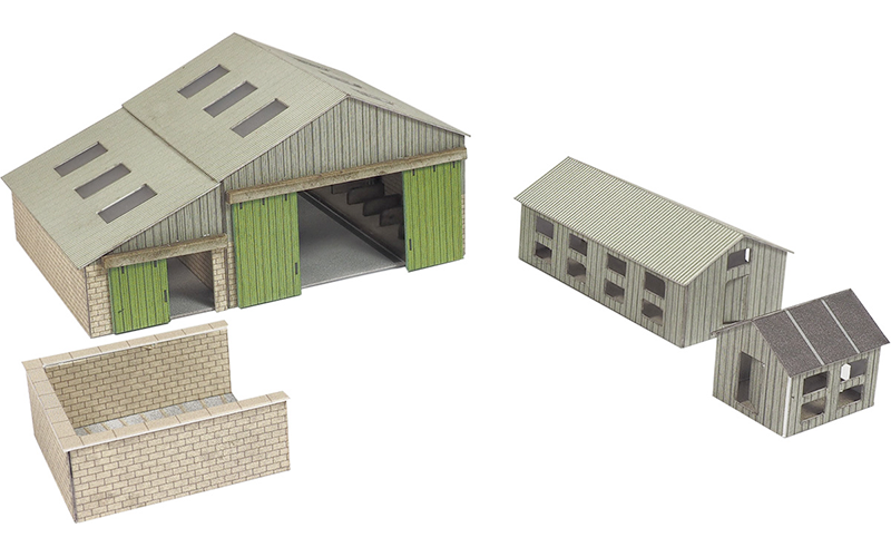 Metcalfe PN951 Manor Farm Buildings N Scale