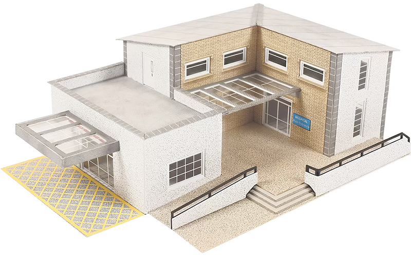 Metcalfe PN962 Municipal Building N Scale