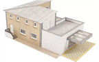 Metcalfe PN962 Municipal Building N Scale