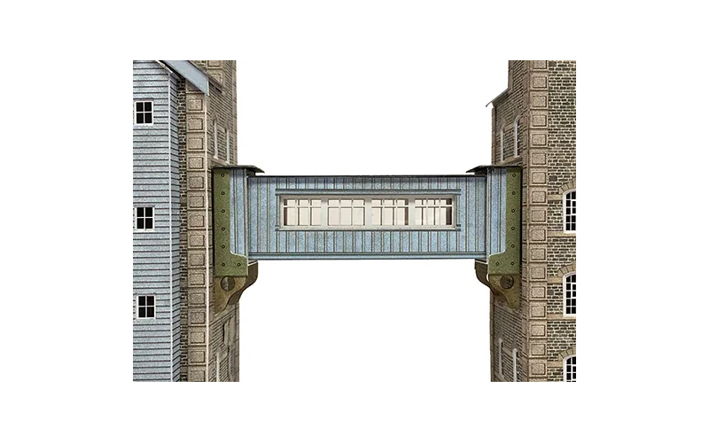 Metcalfe PN992 Industrial Overbridge N Scale