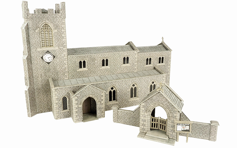 Metcalfe PO226 Parish Church OO/HO Scale