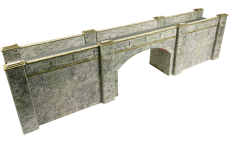 Metcalfe PO247 Railway Bridge Stone Style OO/HO Scale