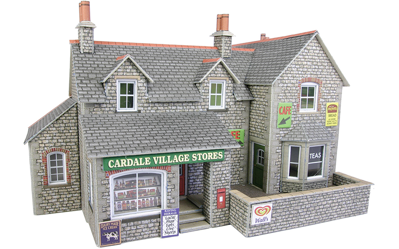 Metcalfe PO254 Village Shop & Cafe OO/HO Scale