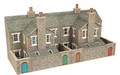 Metcalfe PO277 Low Relief Stone Terraced House Backs OO/HO Scale