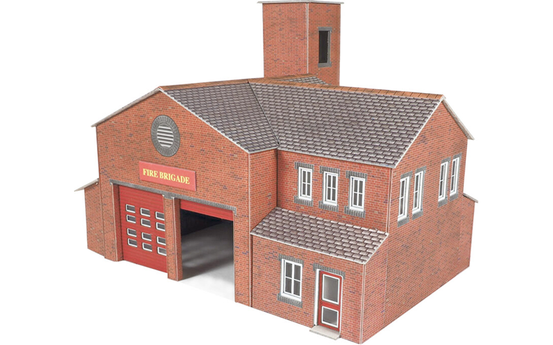 Metcalfe PO289 Fire Station OO/HO Scale