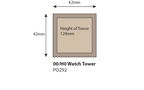 Metcalfe PO292 Castles Watch Tower OO/HO Scale