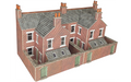 Metcalfe PO304 Low Relief Terraced House Backs Brick OO/HO Scale