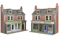 Metcalfe PO306 Low Relief Shop Fronts Brick OO/HO Scale