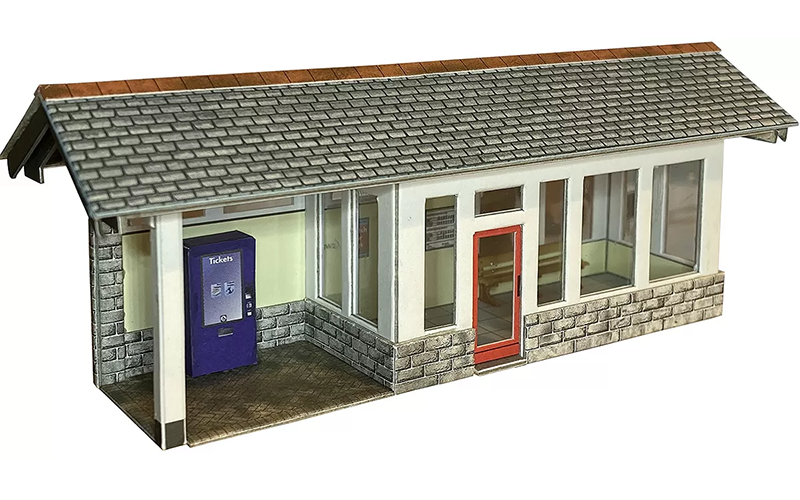 Metcalfe PO323 Modern Platform Shelter OO/HO Scale
