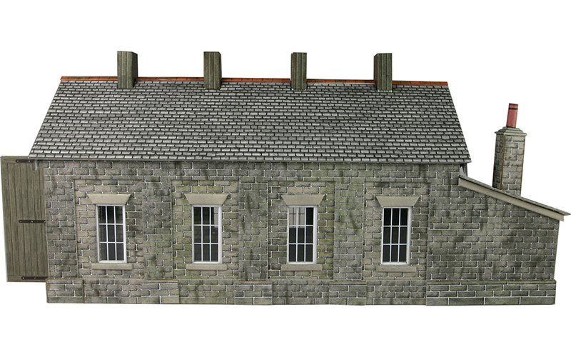 Metcalfe PO332 Stone Single Track Engine Shed OO/HO Scale