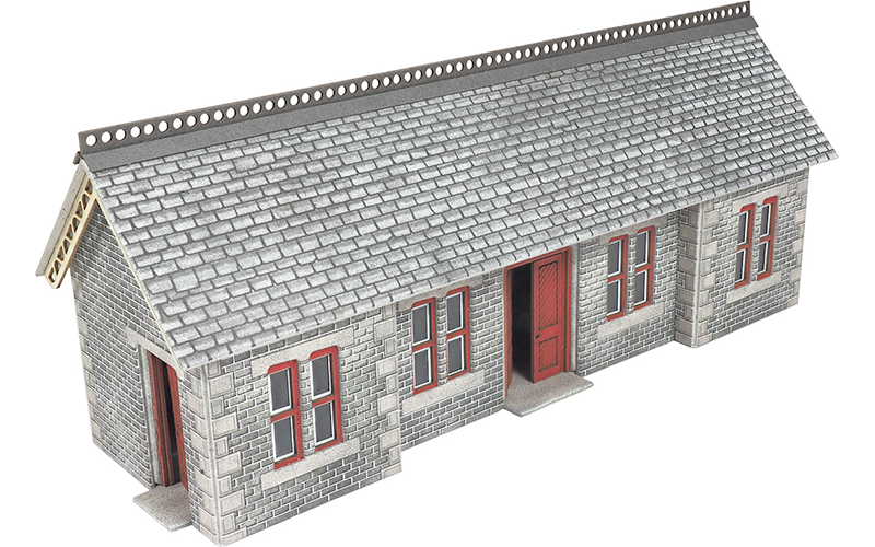 Metcalfe PO334 S. & C. Station Shelter OO/HO Scale