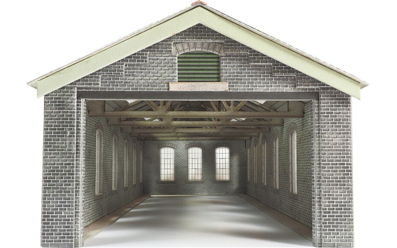 Metcalfe PO337 S. & C. Style Stone Engine Shed OO/HO Scale