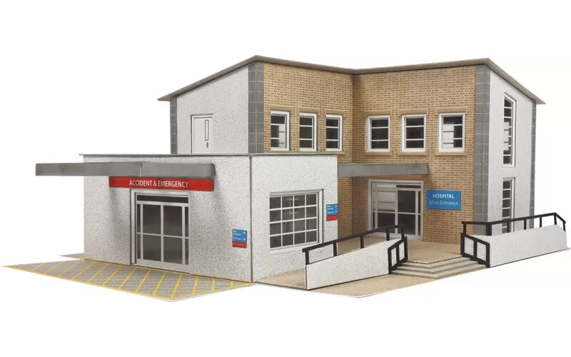 Metcalfe PO362 Municipal Building OO/HO Scale