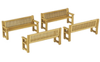 Metcalfe PO503 Park Benches OO/HO Scale