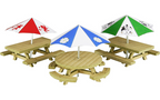 Metcalfe PO510 Picnic Tables OO/HO Scale
