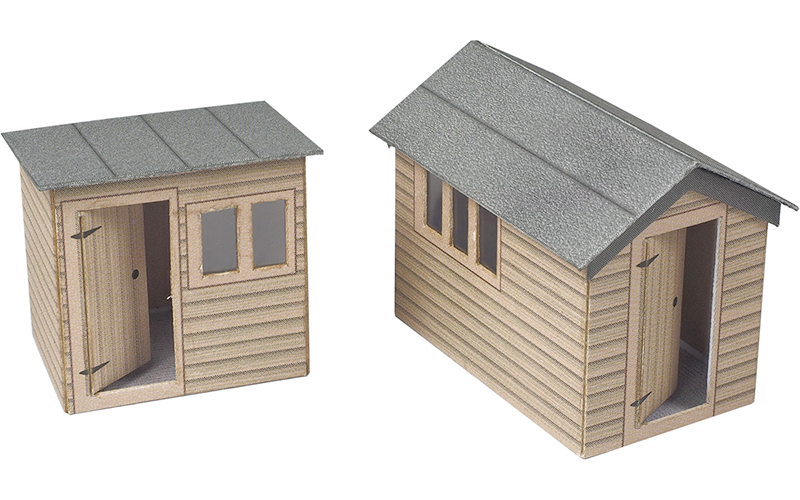 Metcalfe PO512 Garden Sheds OO/HO Scale