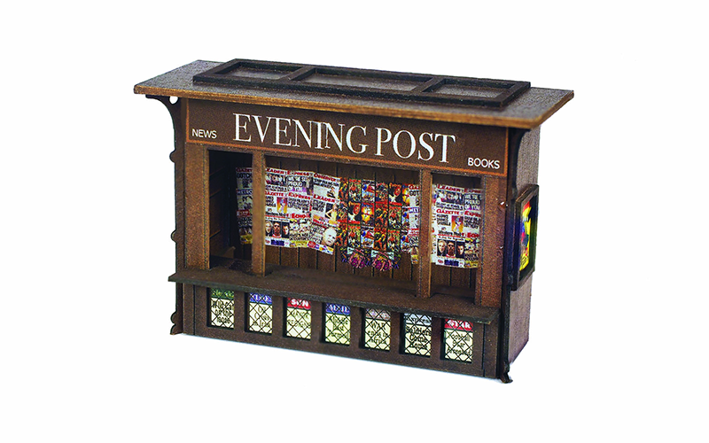 Metcalfe PO517 Platform Kiosk OO/HO Scale