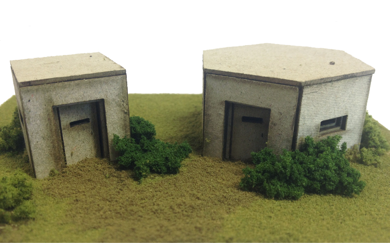 Metcalfe PO520 Pillboxes OO/HO Scale