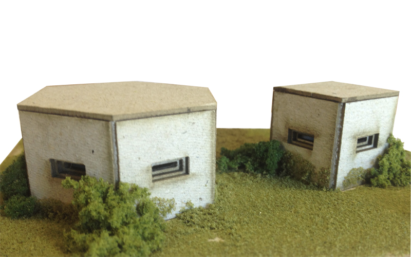 Metcalfe PO520 Pillboxes OO/HO Scale