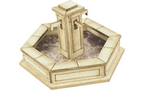 Metcalfe PO522 Stone Fountain OO/HO Scale