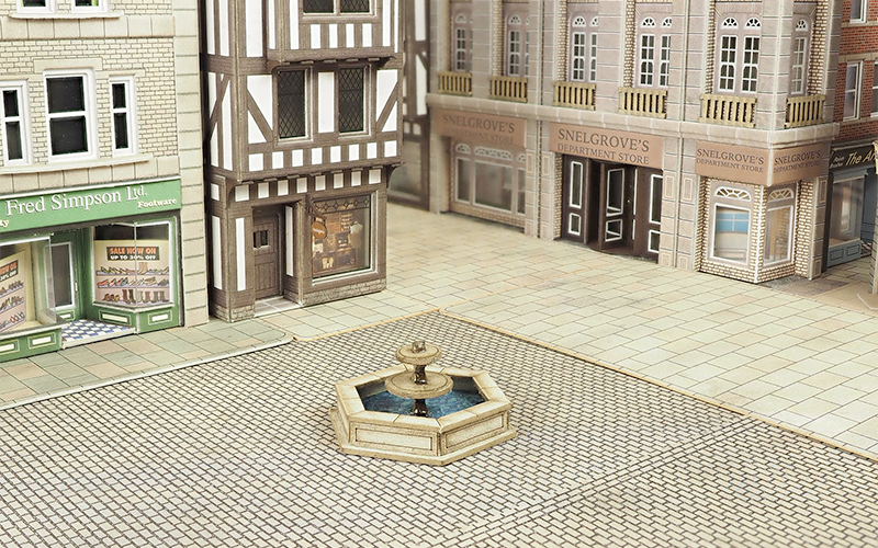 Metcalfe PO522 Stone Fountain OO/HO Scale