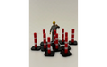 Panther Precision Models Traffic Bollards (Qty 8) HO Scale