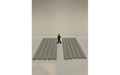 Panther Precision Models Median Kerb Straight (Qty 10) HO Scale
