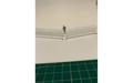Panther Precision Models White Station Fence Type 1 (Qty 4) HO Scale