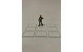 Panther Precision Models White Station Horizontal Fence Sign Board (Qty 8) HO Scale