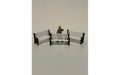 Panther Precision Models White Station Seat Type 1 (Qty 3) HO Scale
