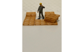 Panther Precision Models Brown Standard Pallet (Qty 10) HO Scale