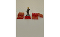 Panther Precision Models Red Chep Pallet (Qty 8) HO Scale