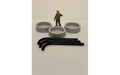 Panther Precision Models Water Trough Type 2 (Qty 3) HO Scale