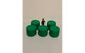 Panther Precision Models Green 5x4 Round Hay Bale (Qty 5) HO Scale