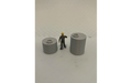 Panther Precision Models Grey 2,000 L & 3,000 L Corrugated Iron Tank (2 Pieces) HO Scale