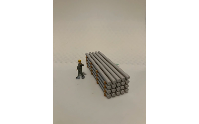 Panther Precision Models Cargo Load Aluminium Billet (24 Pieces) HO Scale